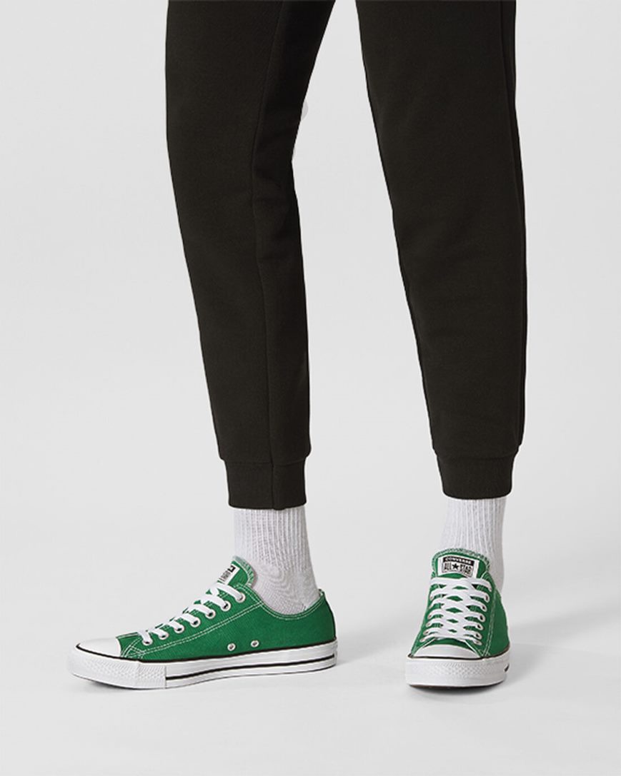 Tenis Converse Chuck Taylor All Star Classicos Cano Baixo Feminino Verdes | PT L00T457